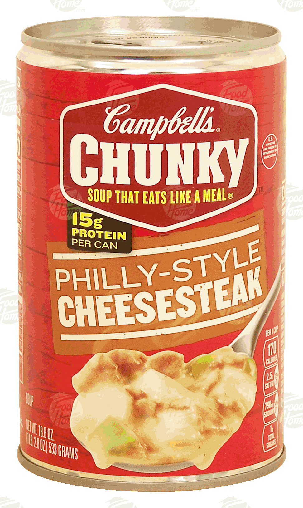 Campbell's Chunky philly-style cheesesteak soup Full-Size Picture